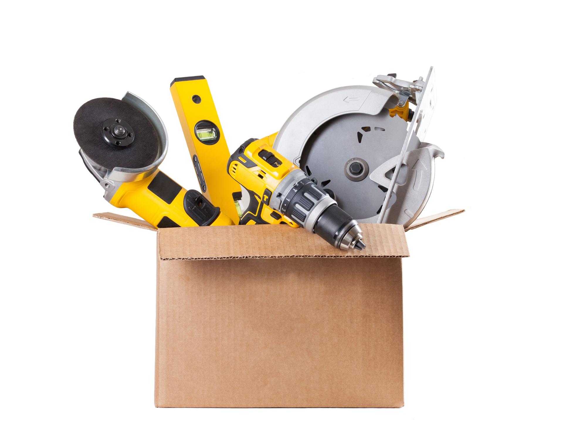 box with tool